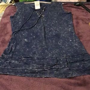 NWT Ashley Stewart Tunic Top- 12